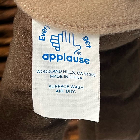 Star Wars Jar Jar Binks Plush Stuffed Animal Toy Applause Vintage 12” 1990’s - Picture 10 of 11